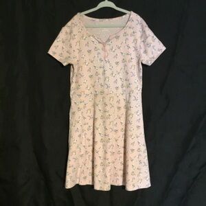 Art Class Light Pink Floral Dress